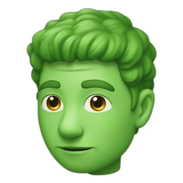 green garluc sticker