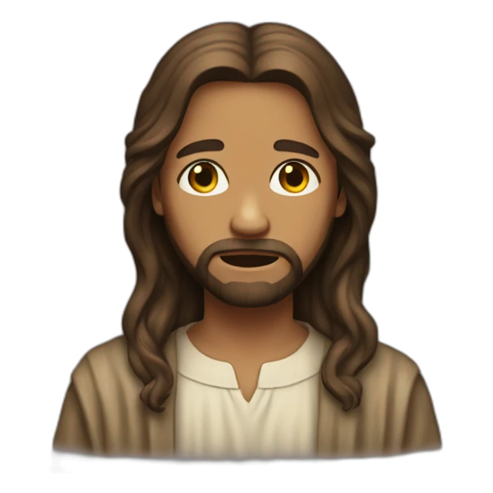 jesus cry like a girl sticker