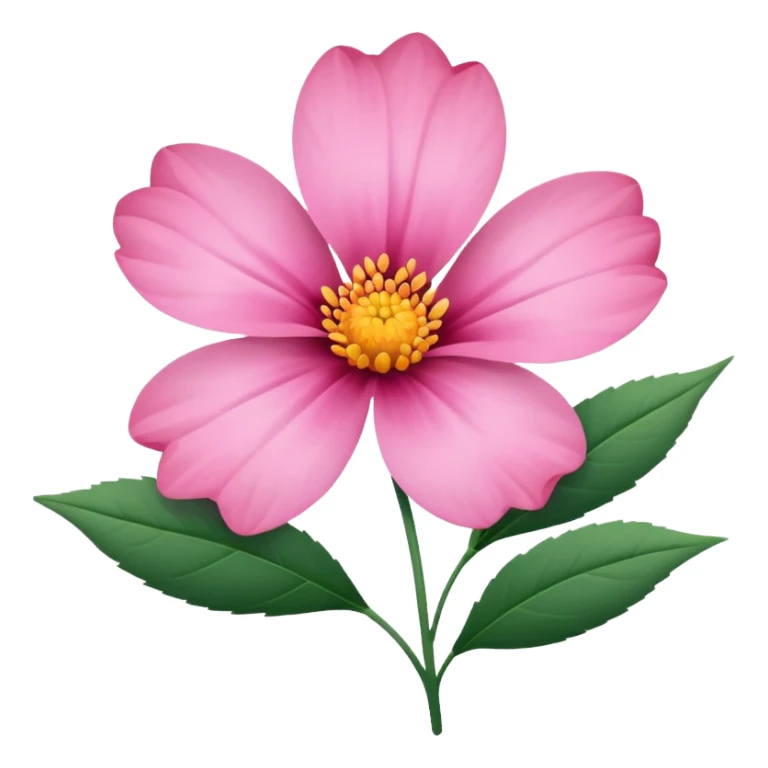 pink girly framed flower picture sticker