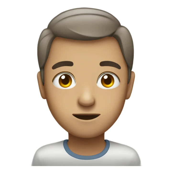 A person side eyeing  sticker