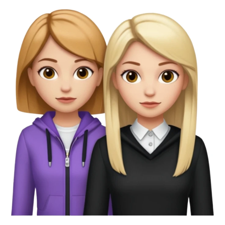 Freaky Friday Anna and Tess  sticker