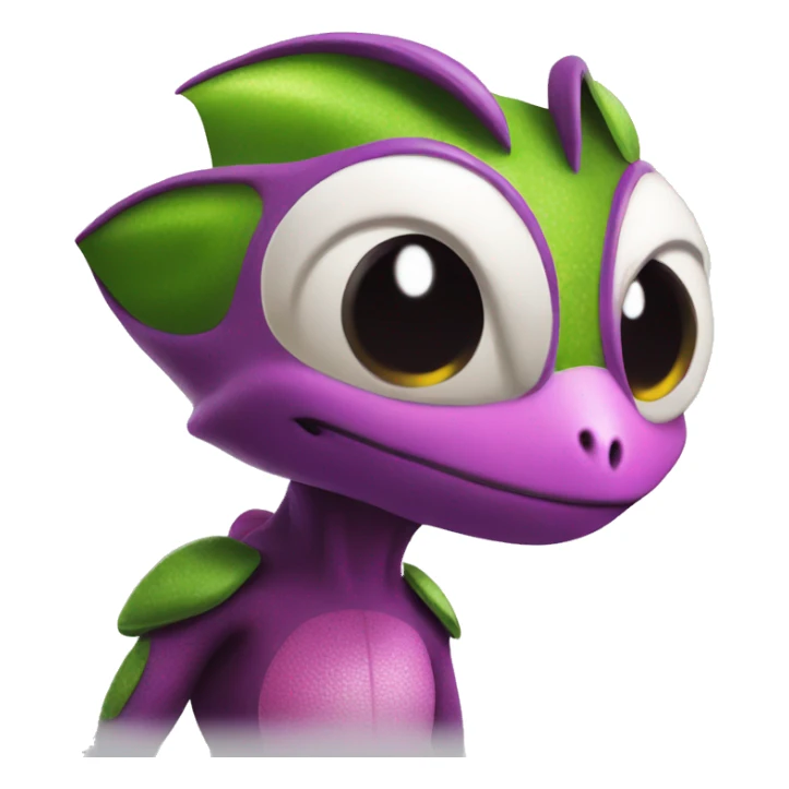 Espio the chameleon from Sonic sticker