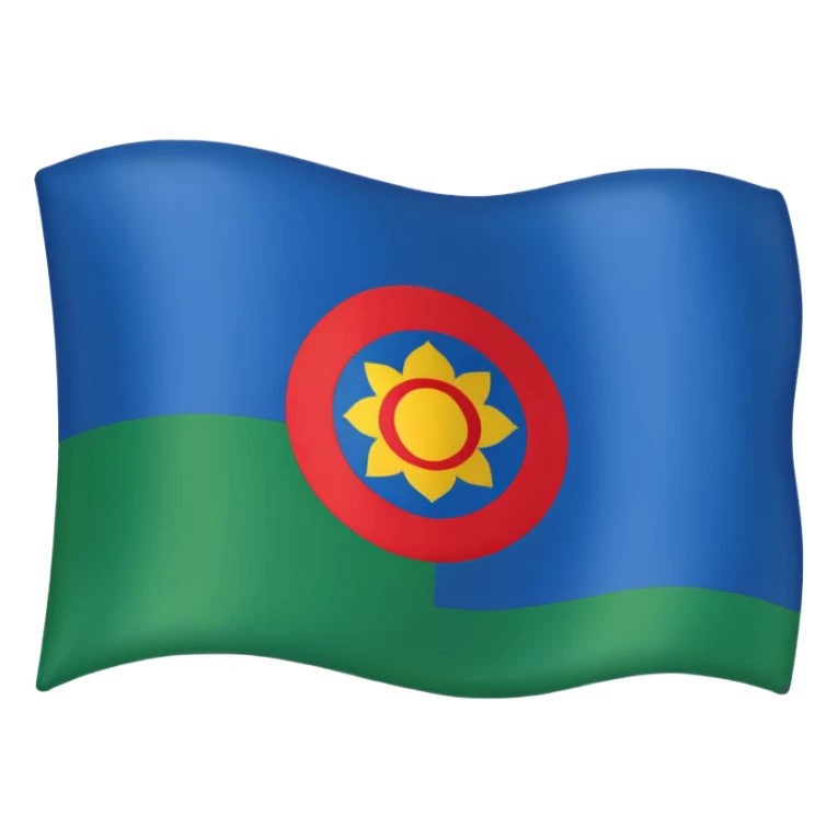 Romani flag sticker