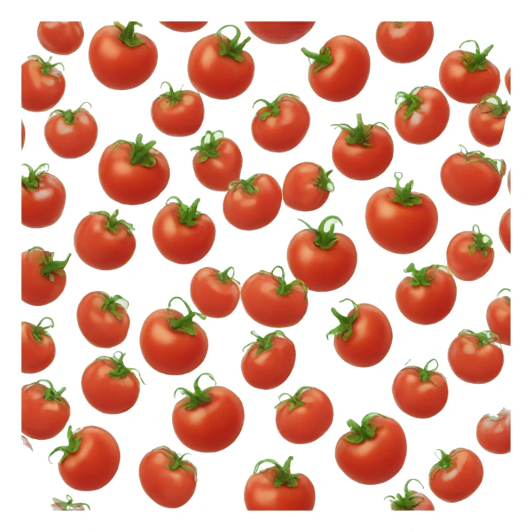 Cute red tomatoe sticker