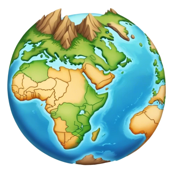 supercontinent Pangaea sticker