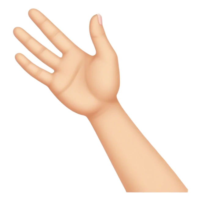 pulling hand sticker