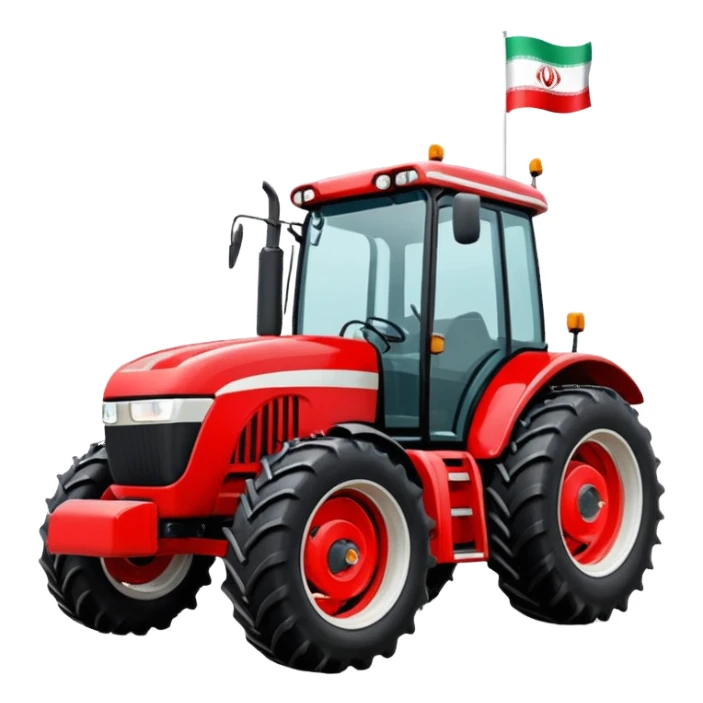 Tractor Team Iran 2025 Logo sticker