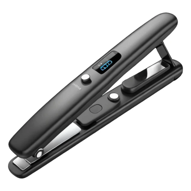 hair straightener sticker