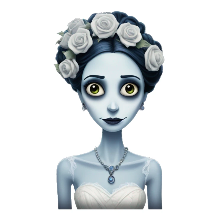Corpse bride from Tim Burton  sticker