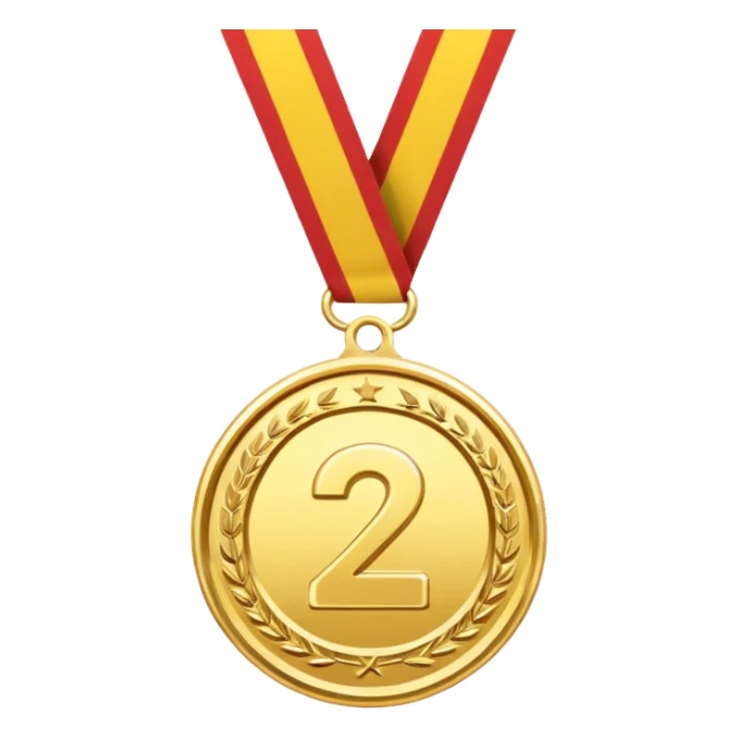 "Brocation 2026" Gold medal sticker