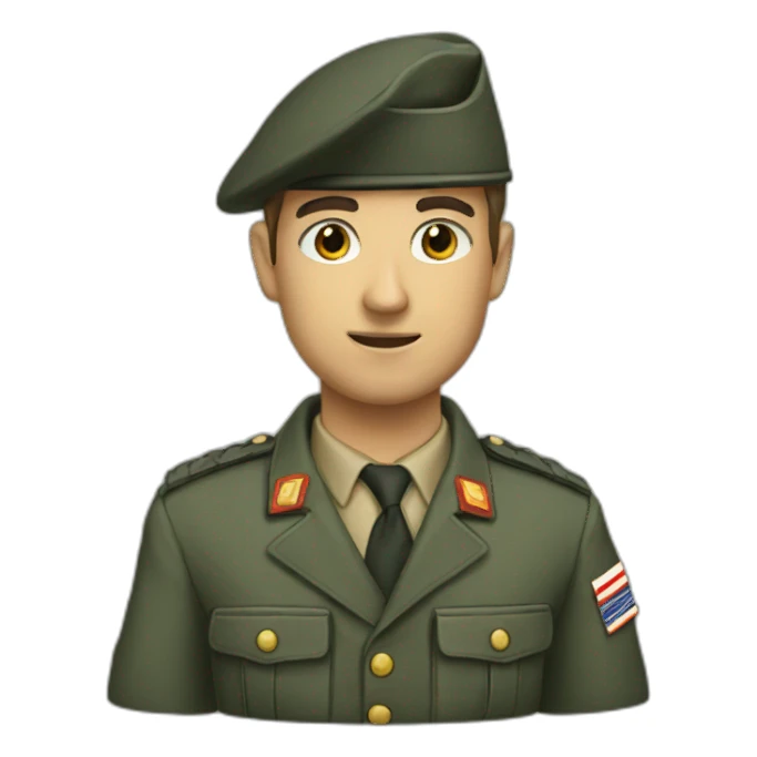 Militair français sticker