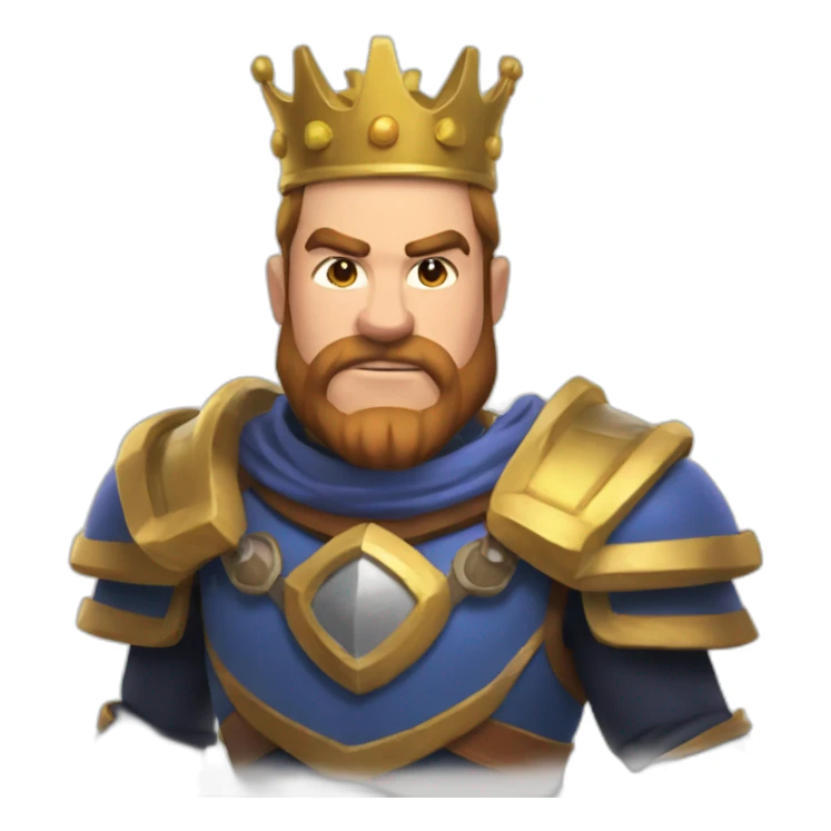 Le roi de clash royal sticker