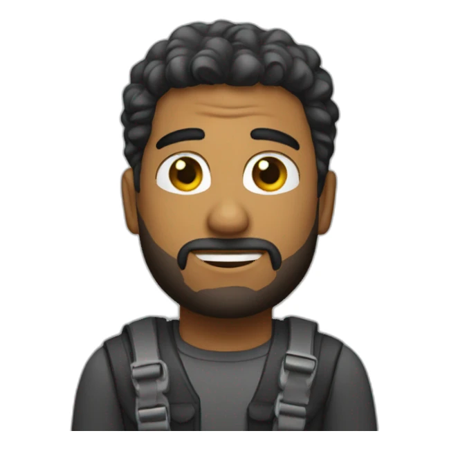 Cristianno en train de dire suuu sticker