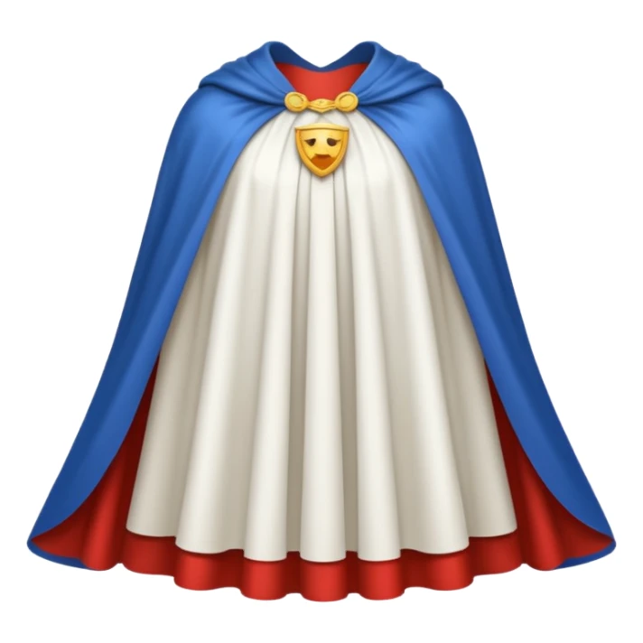 capeshoulder white cape sticker