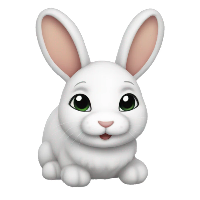 bunny plushy sticker