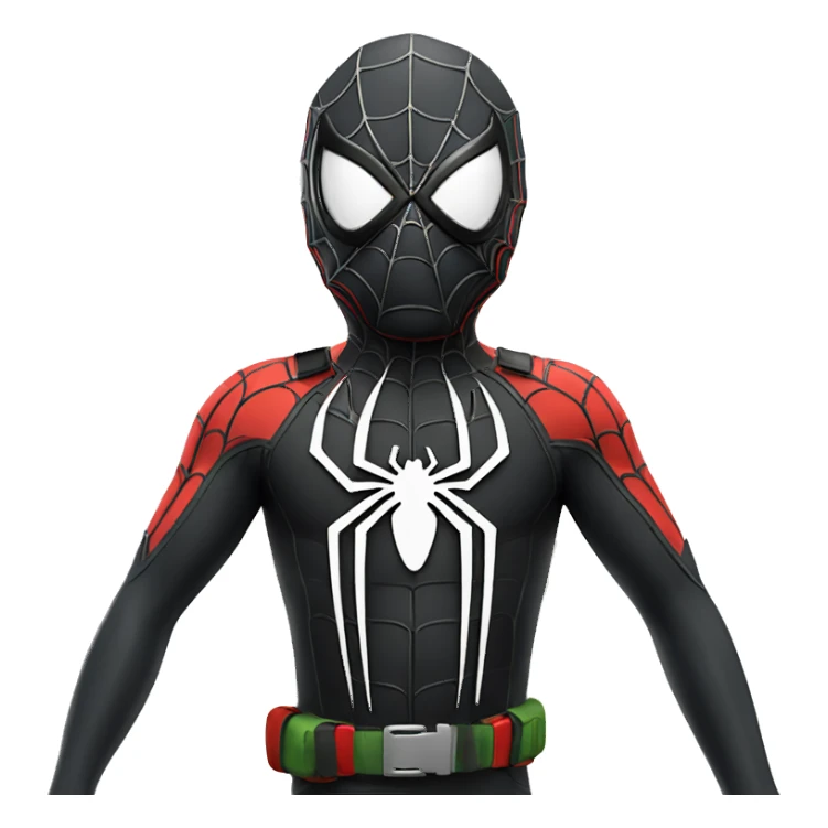 Spider-Man in a scuba costume sticker
