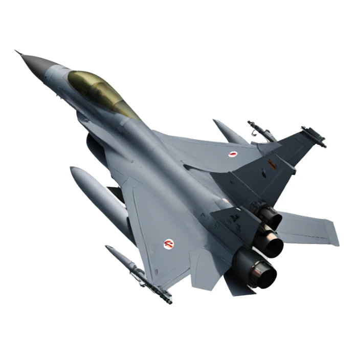 F16 aircraft  sticker