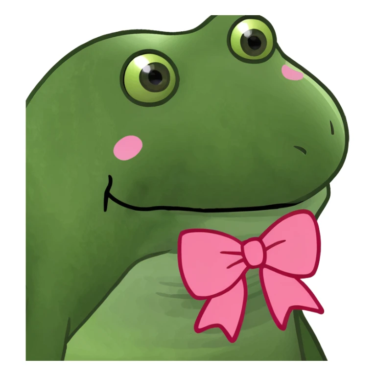 pink bow heart  sticker