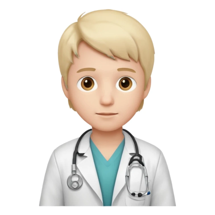 boy doctor
 sticker
