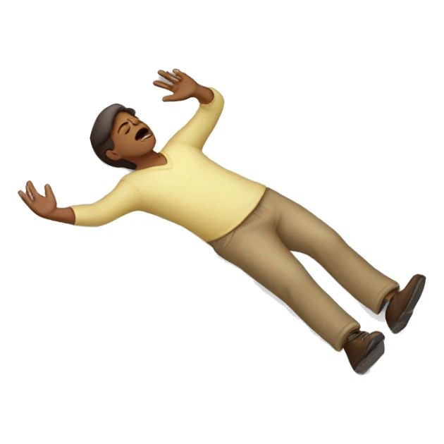 person fainting sticker