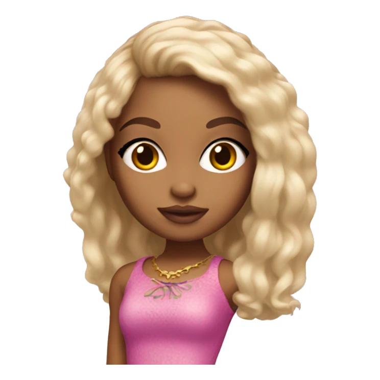 Brazilian bratz doll sticker