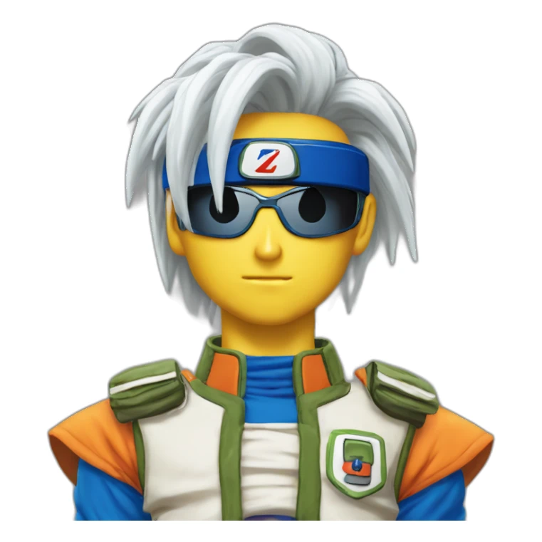 dragonball z scouter sticker