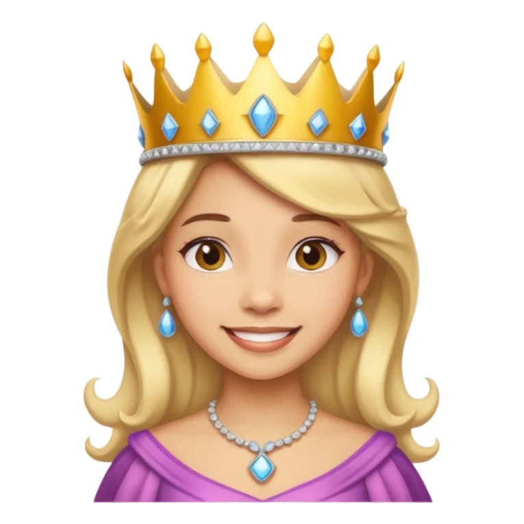 Light skin princess  sticker