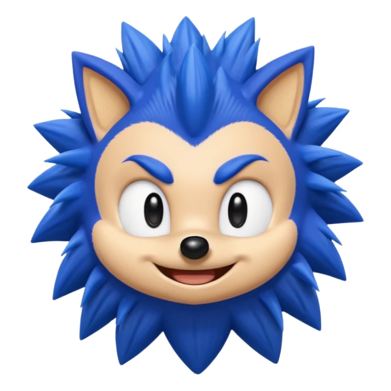 Sonic the hedgehog emoji sticker