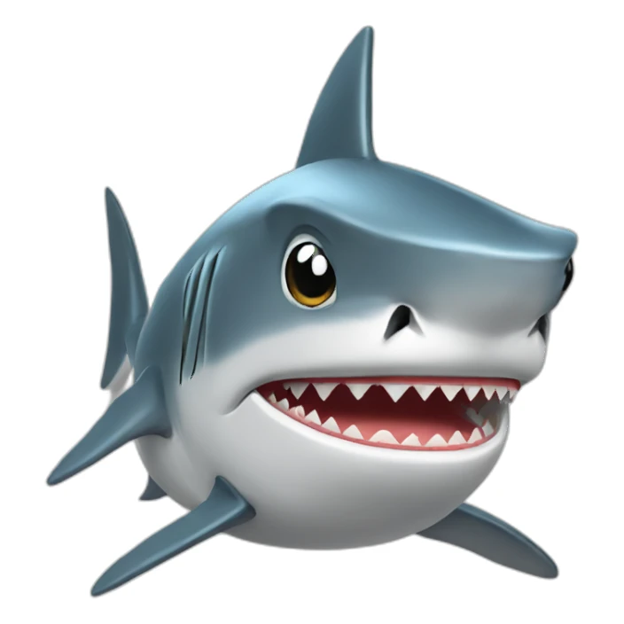 shark-sushi sticker