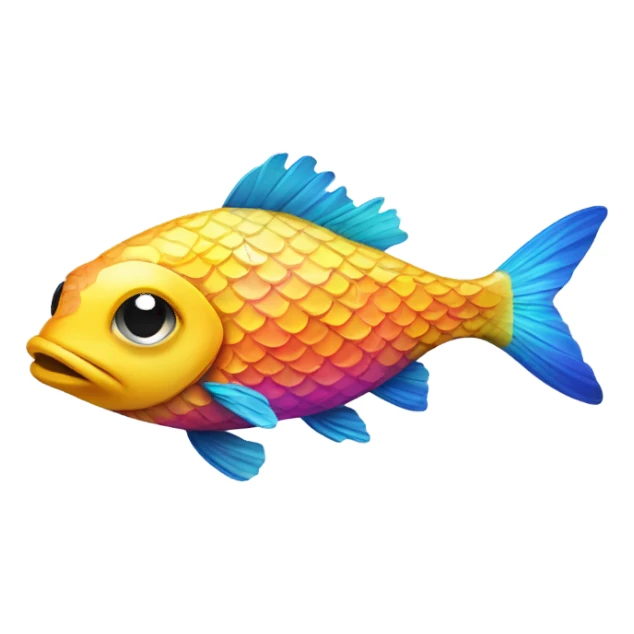Fish with bikini  sticker