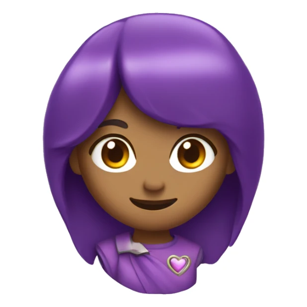 Lilian purple heart sticker