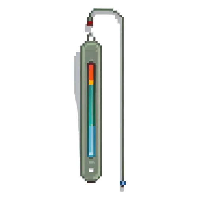 digital thermometer sticker