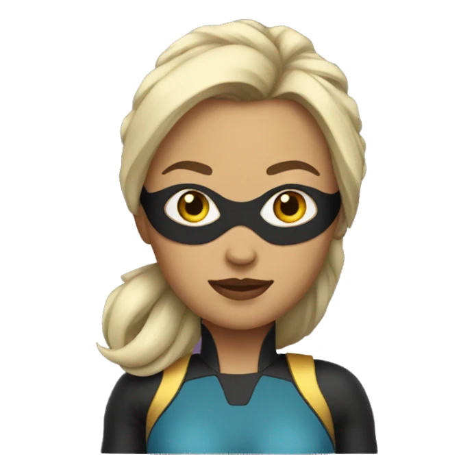  woman super hero sticker