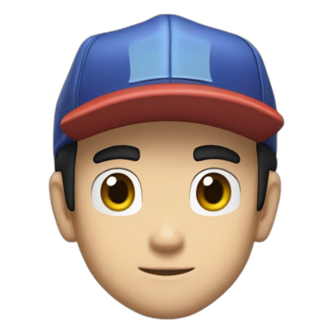 Ash Ketchum sticker