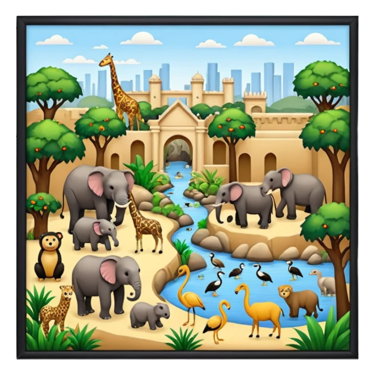 Zoo, sticker