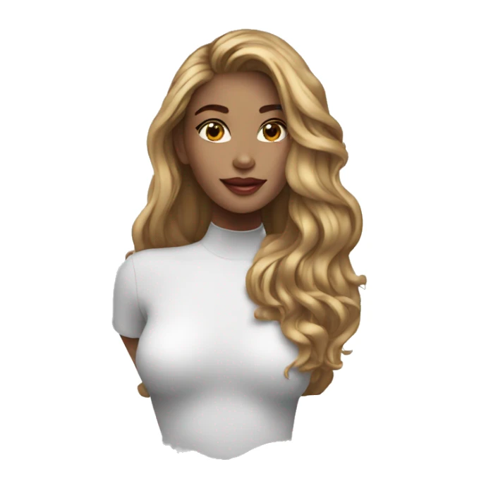 beautiful woman supermodel sticker