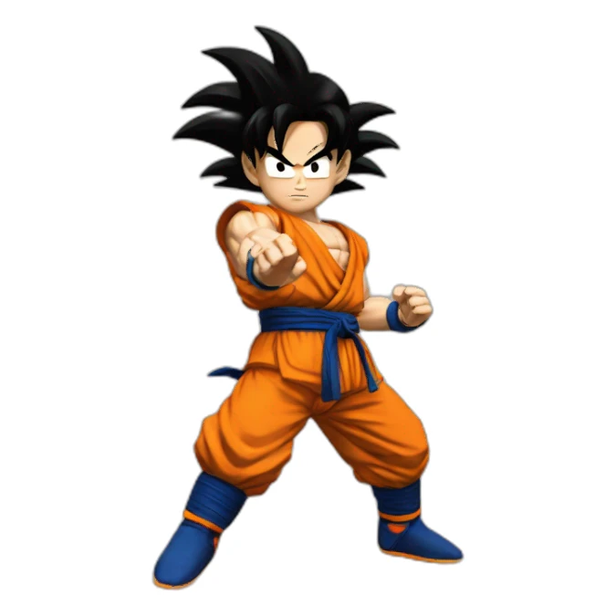 Goku kaoiken sticker