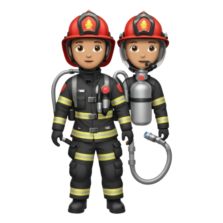 Firefighter Suit sticker