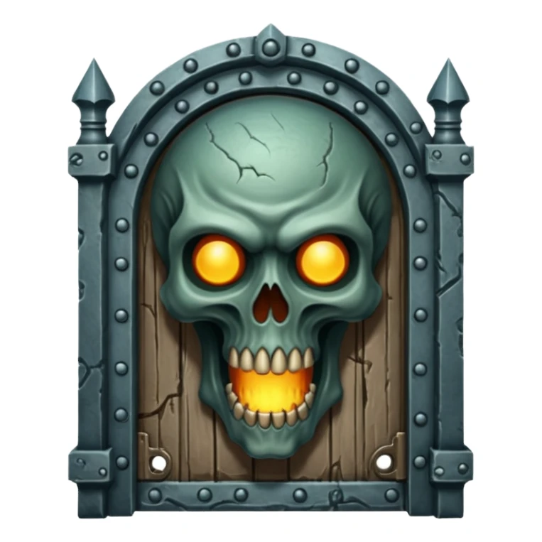 necronomicon gate symbol  sticker
