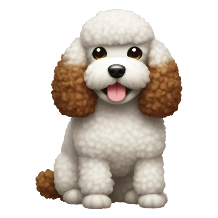 poodle onigiri sticker
