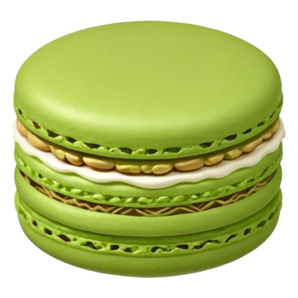 a single of green macaron



















 sticker