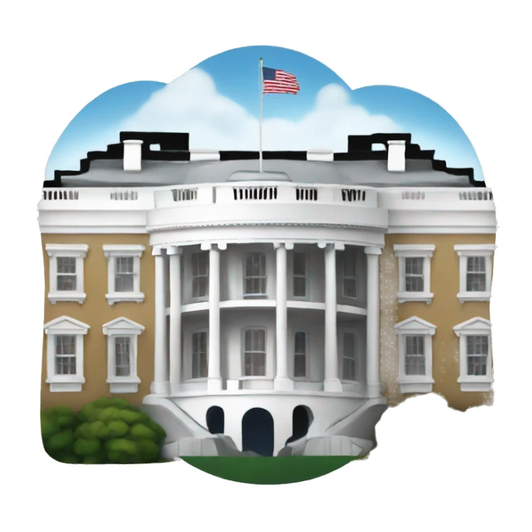 The White House sticker