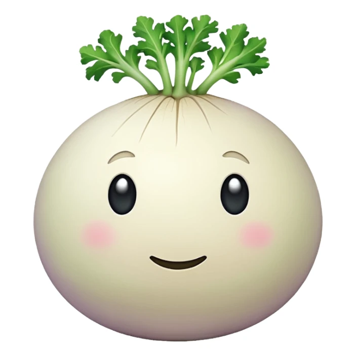 turnip no face sticker