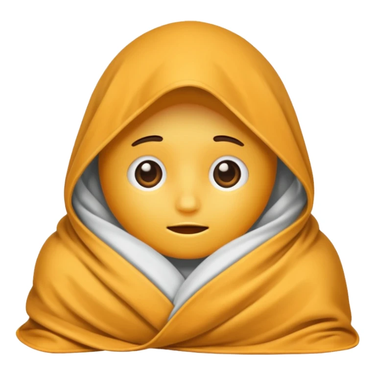 Someone under the blanket sticker