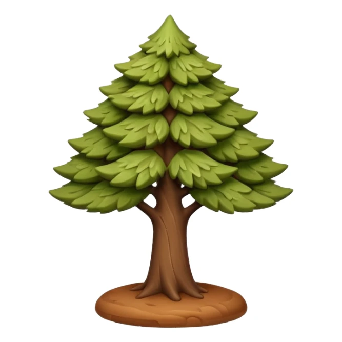 small tree add on more clay sticker