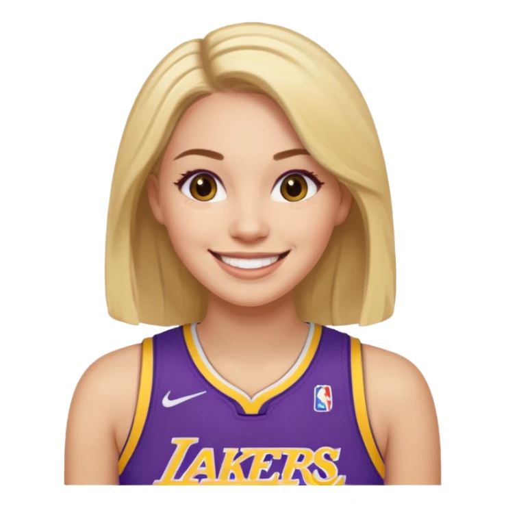 los angeles lakers her sticker