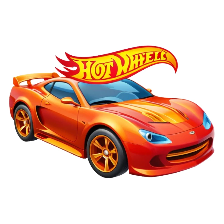logo hot wheels sticker