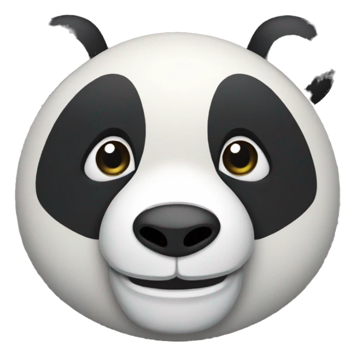 pandas head for emoji sticker