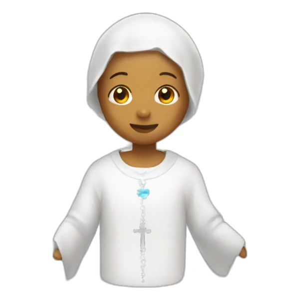 Adult baptism sticker