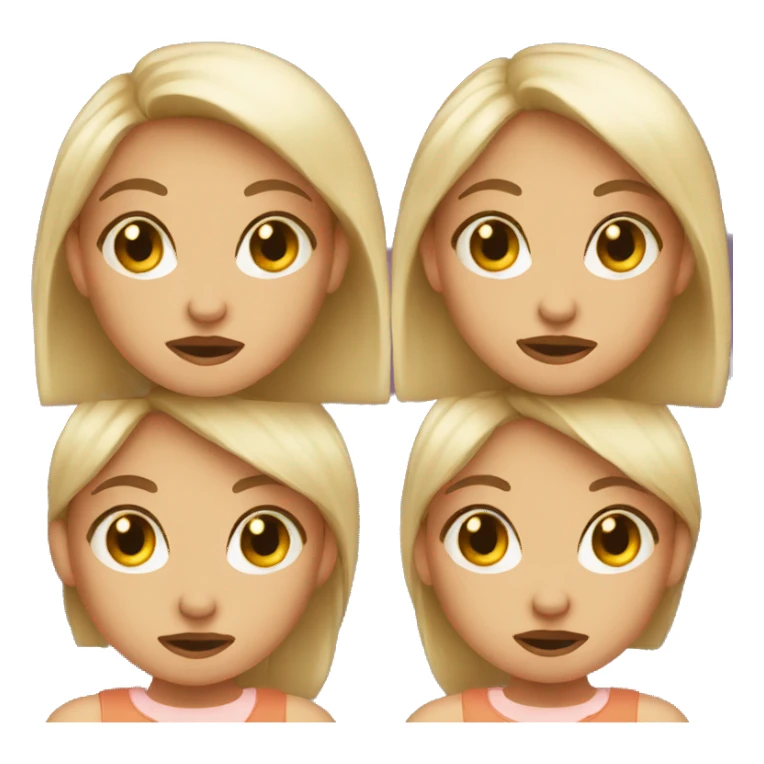 girl rolling eyes  sticker